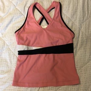 Capezio Pink Workout Tank Top